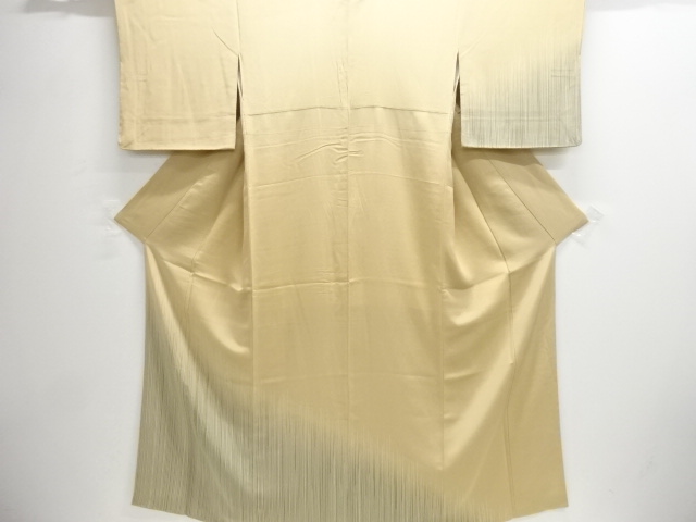 JAPANESE KIMONO / HOMONGI / EMBROIDERY / STRIPE